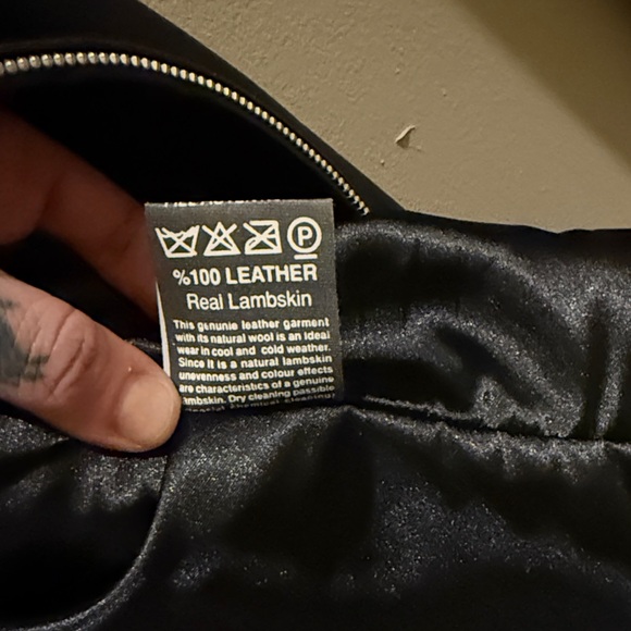 Black Leather Jacket - Picture 5 of 5